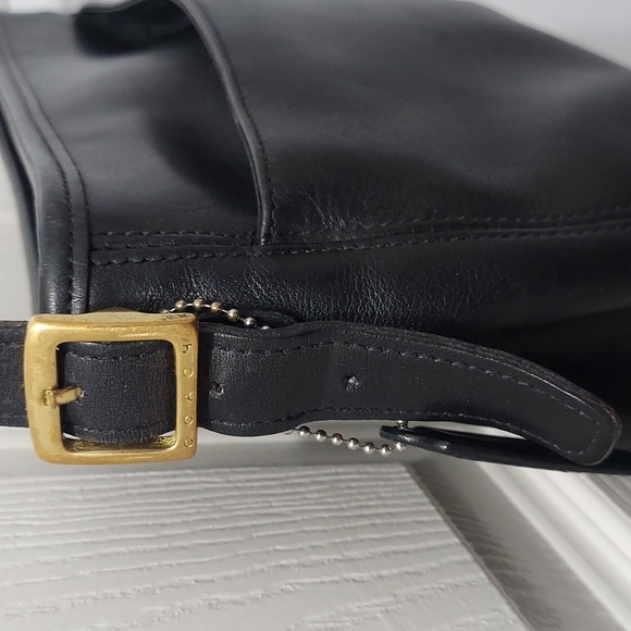 🖤 Vintage Coach Black shoulder bag - Picture 3 of 11